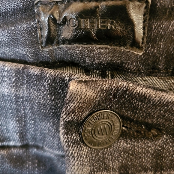 MOTHER Looker Ankle Fray Crash‎ and Burn Jeans - Picture 7 of 13